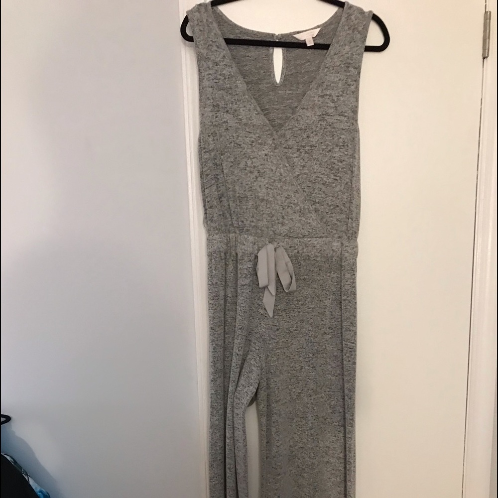 Holiday Happy…Price Drop!Grey fun jumpsuit